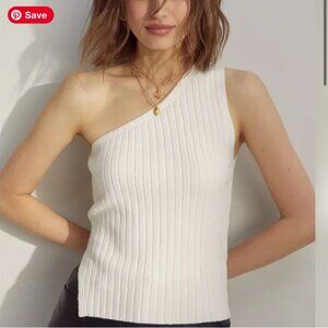 Wilfred Knit Canto One Shoulder Top - Wool & Cotton